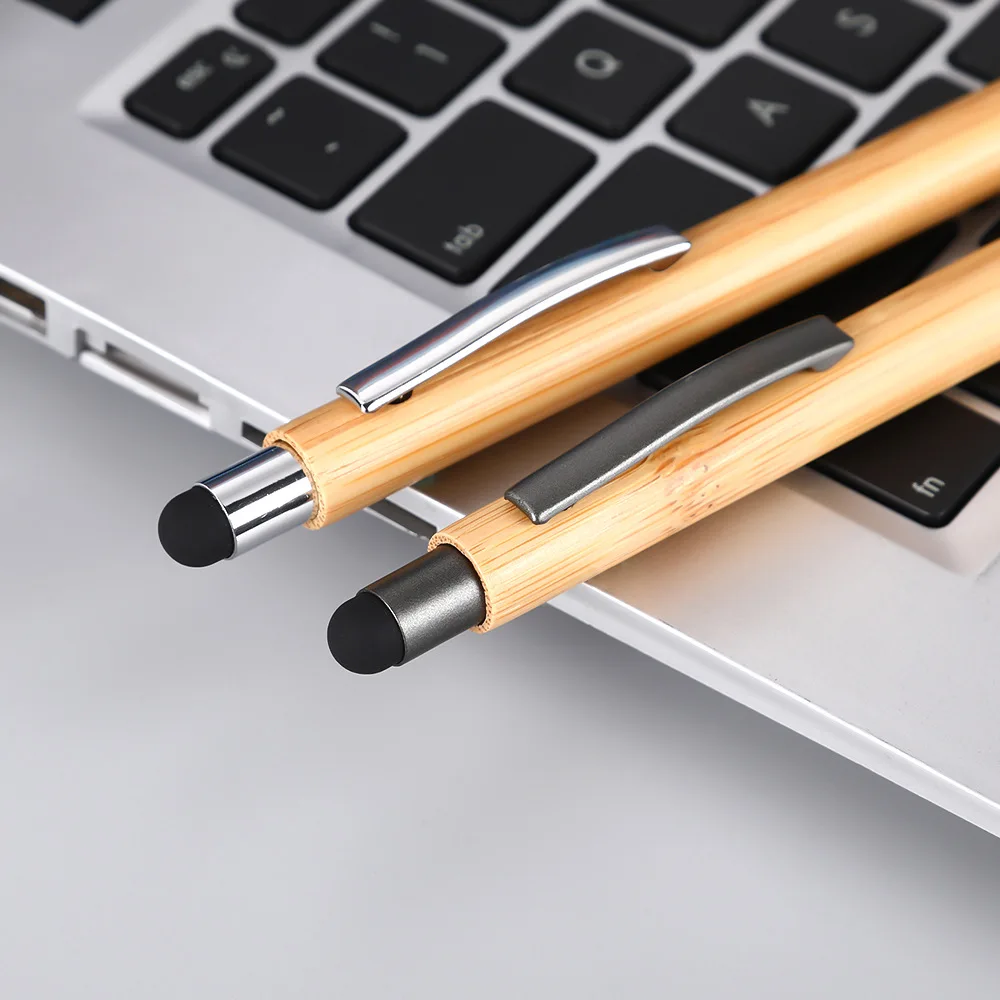 GemFully  wholesale bulk cheaper free pen sample custom  bamboo ballpoint ball pen with logo