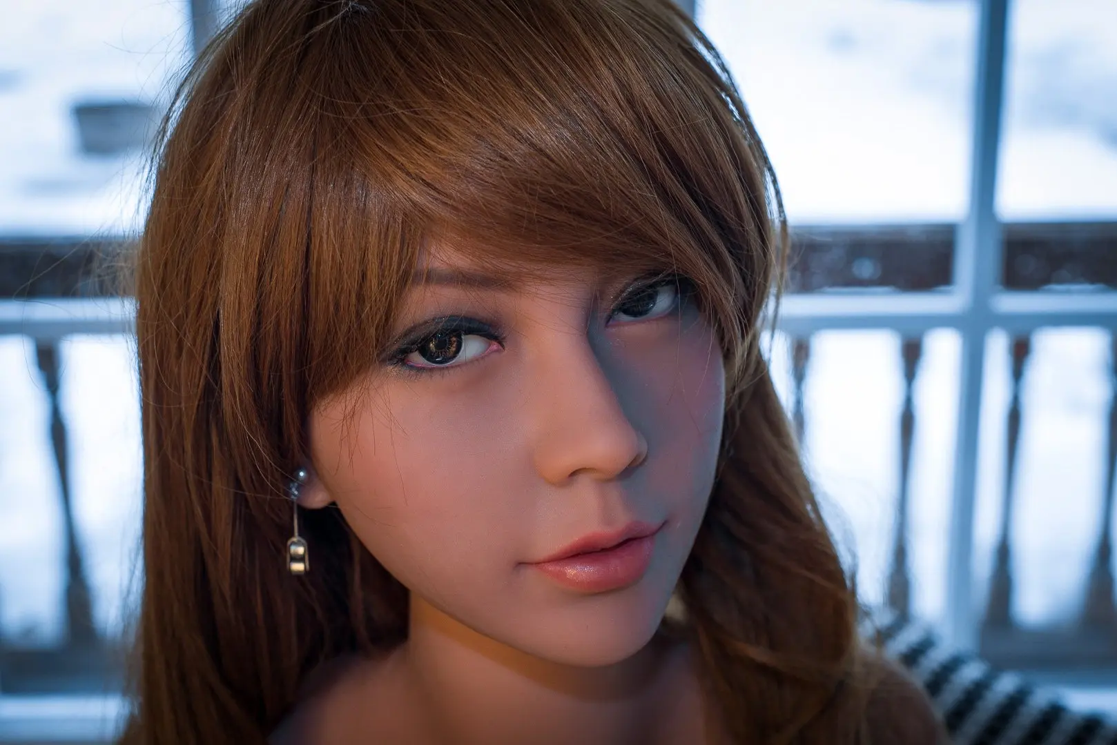 
AJDOLL 158cm Silicone Sex Doll Real Love Lifelike Sex Doll for Men Male Masturbator TPE Big Cheast Adult Vagina Anal Oral 