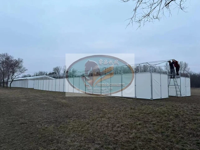 PVC Portable Horse Stable Horse Stall horse box with PVC roofing