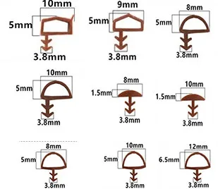 Industrial Style Factory PVC EPDM Silicone rubber seal strip Bar Article for Window Doors & Windows Accessories