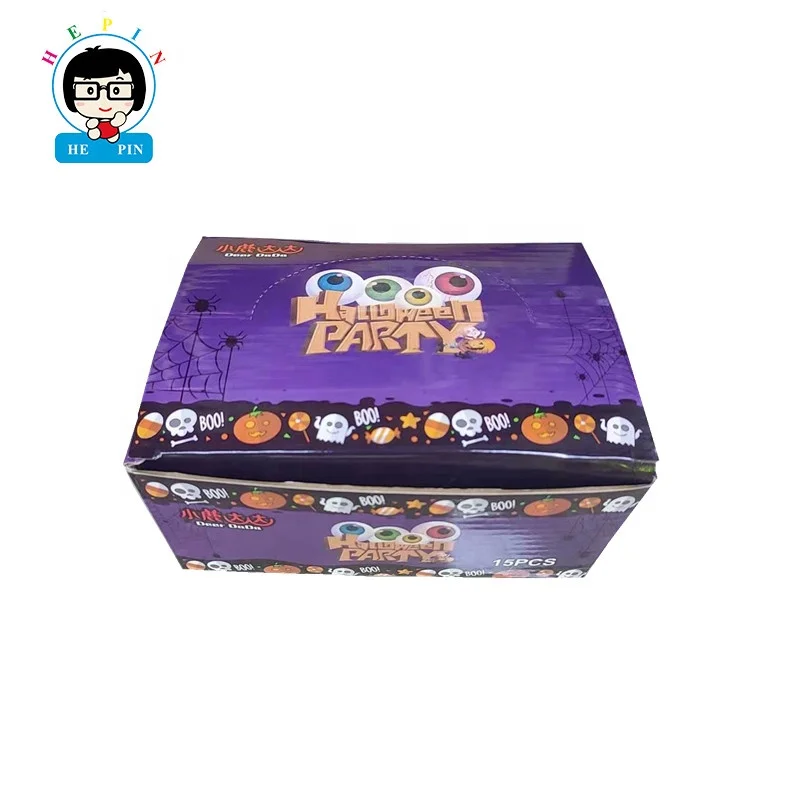 Custom Crocodile Eyeball Shape Juice Filled Gummy Candies