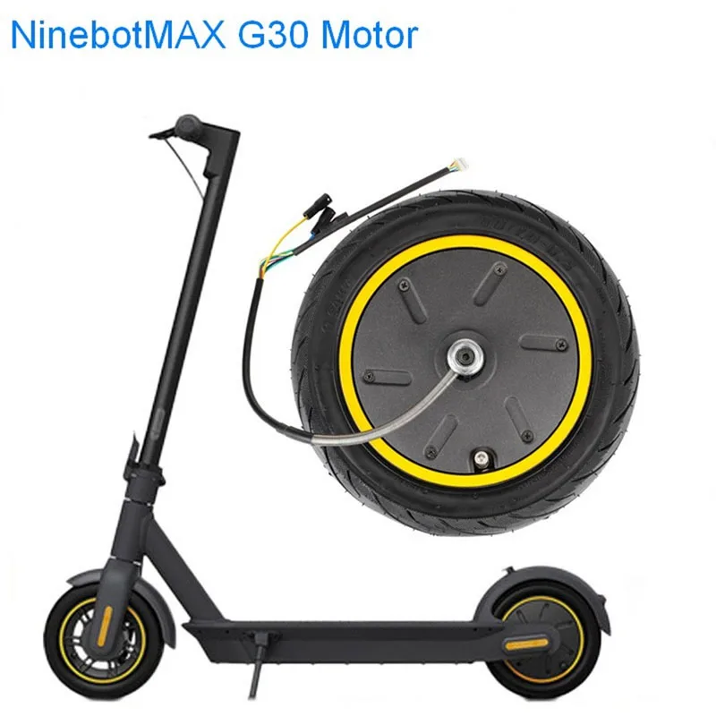 Двигатель для 9-bot MAX G30 KickScooter Электрический скутер ступица колеса моторные шины комплект запасных частей ступичный двигатель 350 Вт