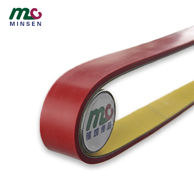 Red rubber conveyor belt processing customization/transmission belt/Drive belt