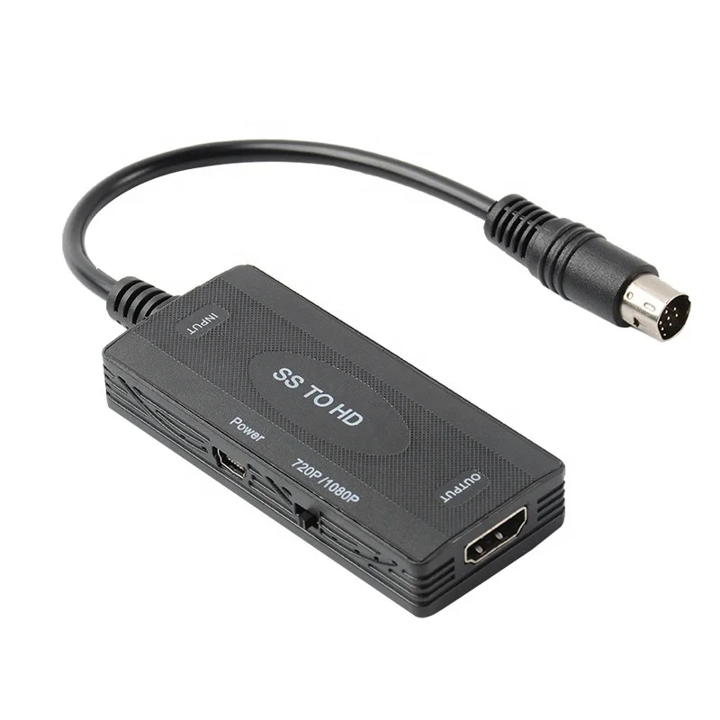 Saturn SS TO HDTV connection TVSega Saturn SS game console to HDM-I converter Saturn SS TO HDTV connection TV