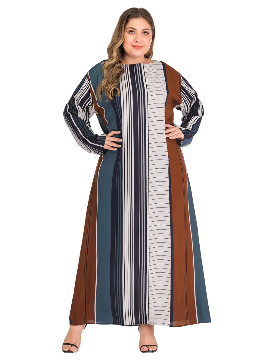 
Long dress chiffon new style abaya dubai muslim dress moroccan kaftan dress 
