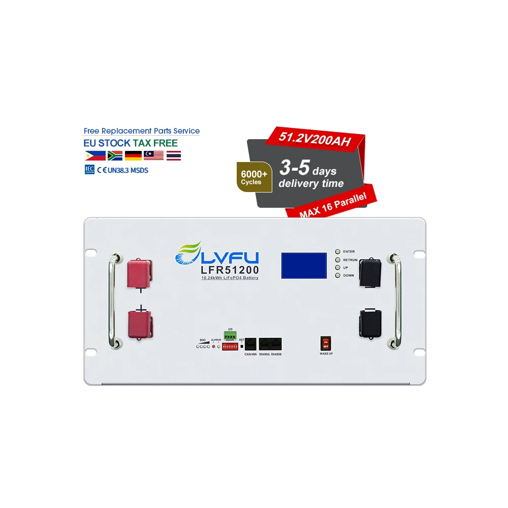 Литий-ионный аккумулятор для солнечной системы 51 2 В 100Ah 5Kw 10Kw 10Kwh 20Kwh 100Kwh 48V 200Ah Lifepo4
