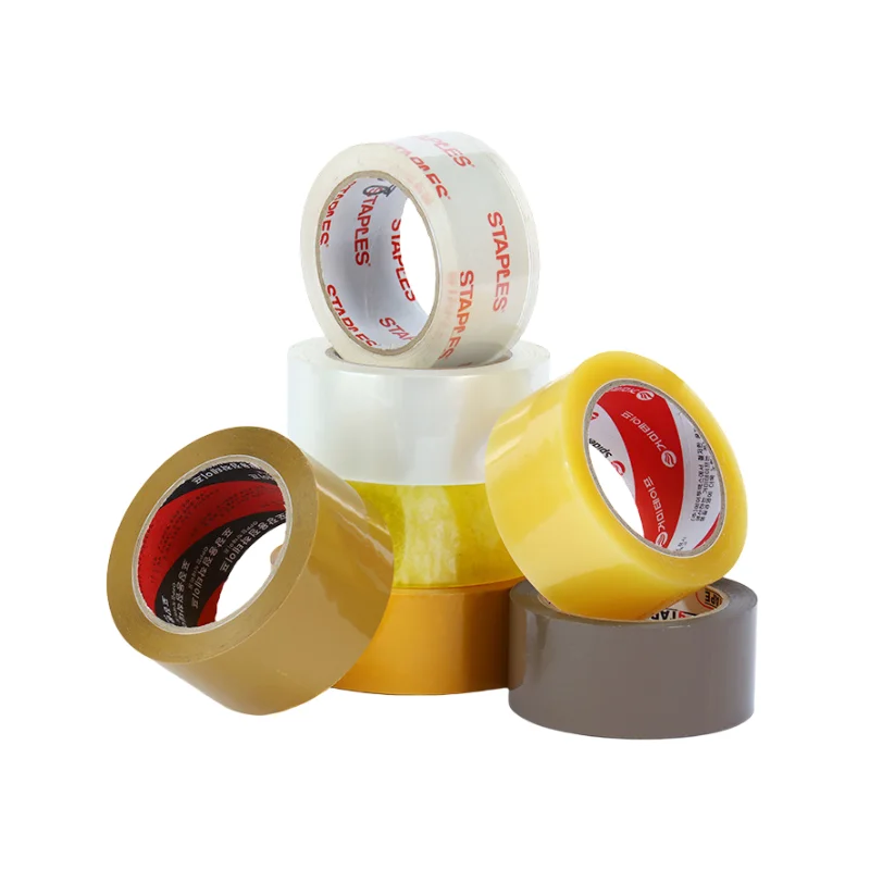 Tengen Bopp Packing Tape Clear Opp Packing Tape Waterproof Acrylic Single Carton Sealing Tape Transparent Self Adhesive Plastic