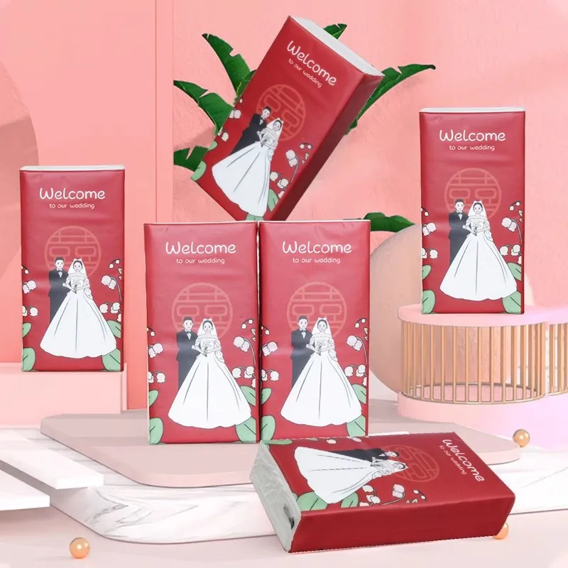 Personalized Birthday Cocktail Napkins decoupage Tissue Paper Personalised with date