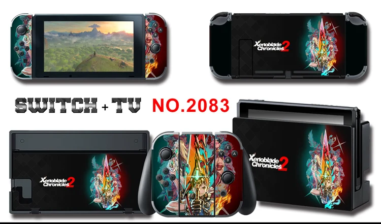 Высококачественная профессиональная наклейка на кожу Xenoblade chronles 2 для Nintendo Switch