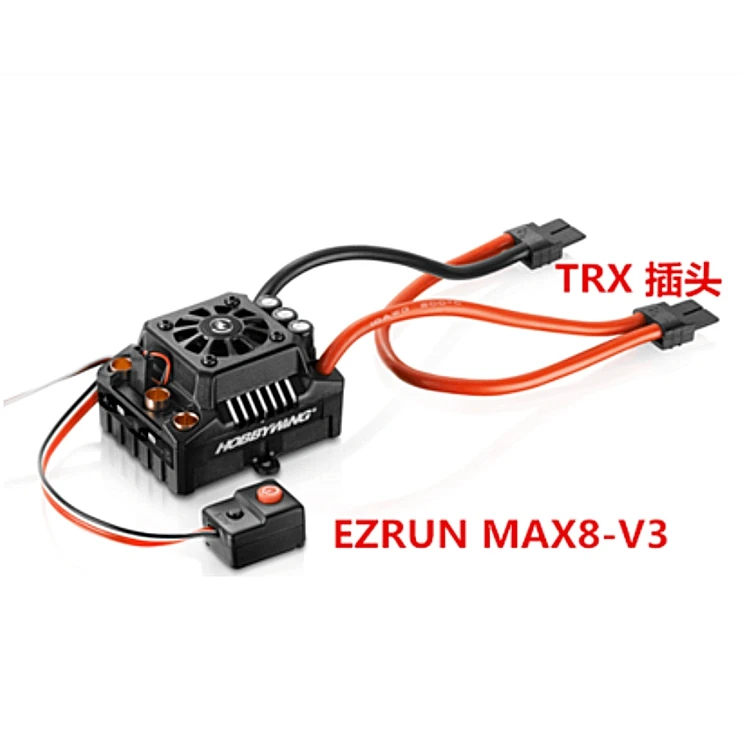 New Hobbywing Ezrun MAX8 G2 160A ESC 4268SD 2500KV 4278SD 2250KV Inductive Brushless Motor Combo 1/10 1/8 FPV Drone Remote LiPo