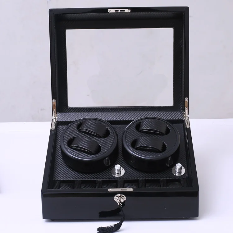 High End Automatic Watch Winder Mechanical Watch Rotation 4+6 watch box case