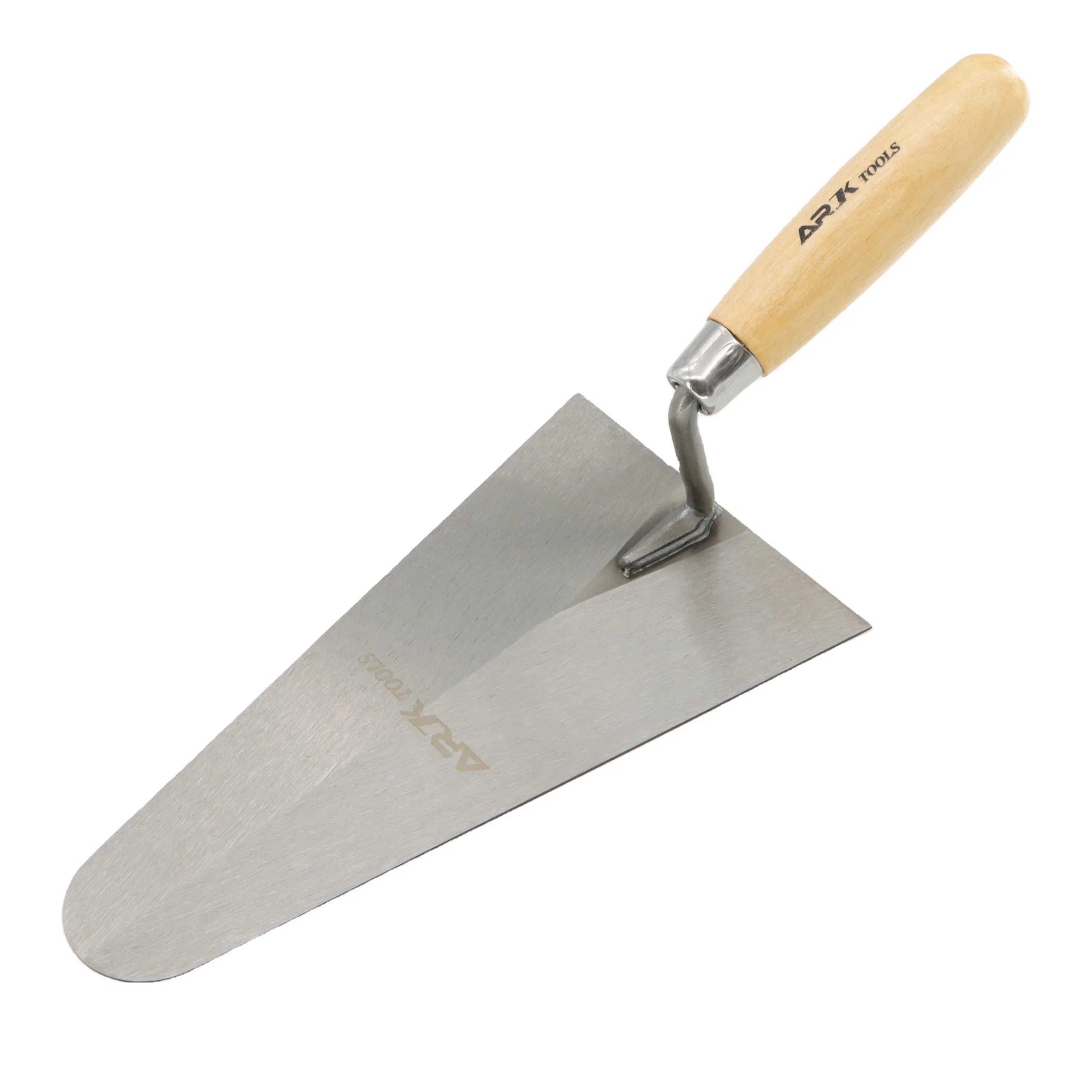 High Quality Carbon Steel Wooden Handle Concrete Bricklaying Trowel For Construction