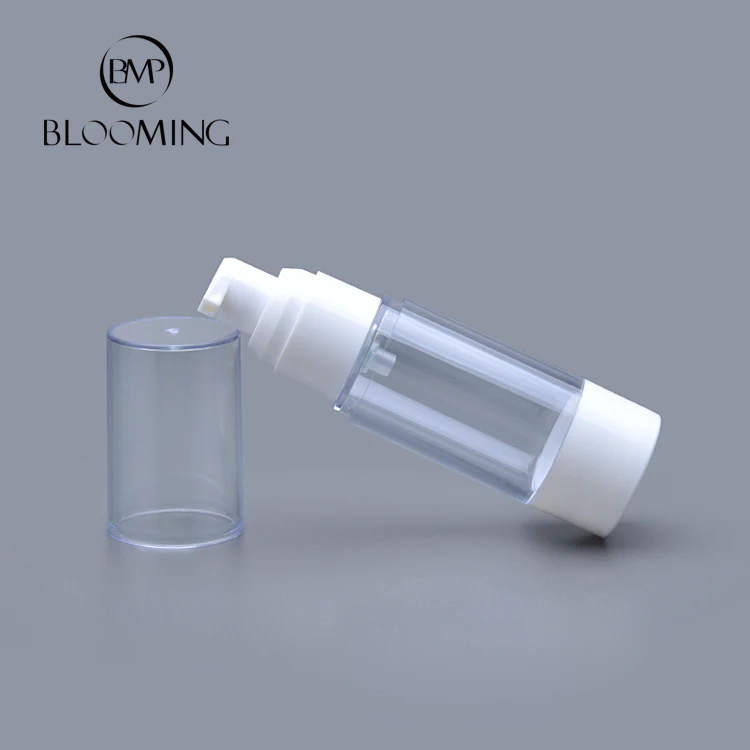 Economical personal care packaging custom design wholesale 15ml 30ml cosmetic airless bottle,high quality airless vacuum bottles