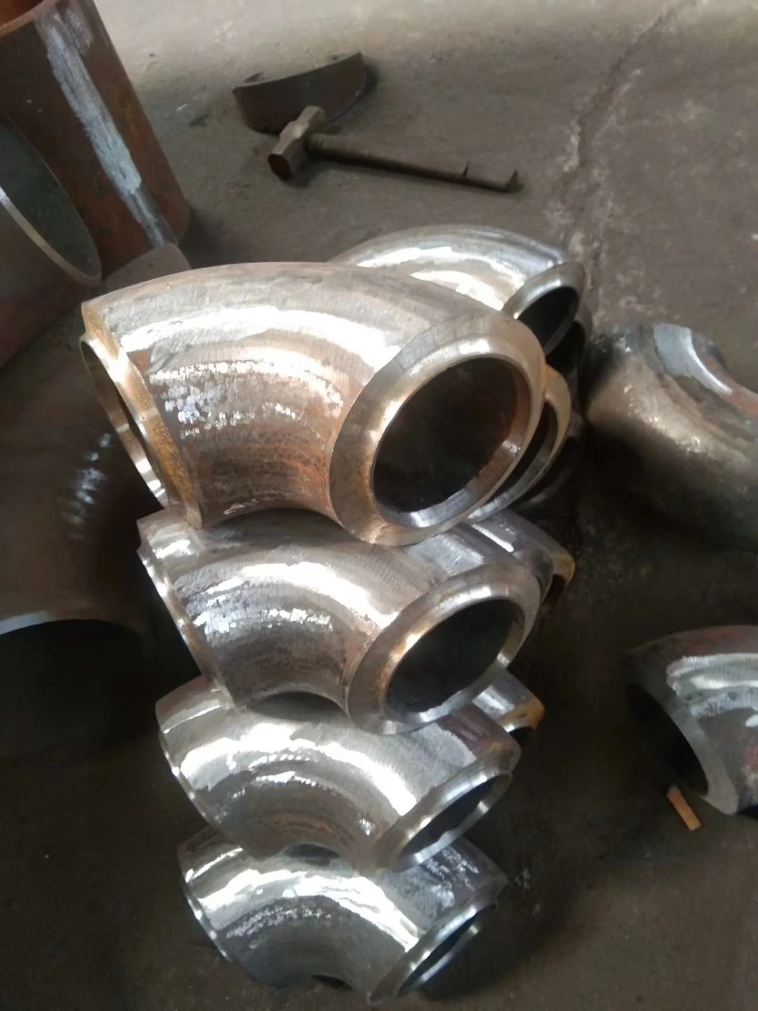 Производство Шаньдун фитинг для труб с Локоть из углеродистой стали ASME