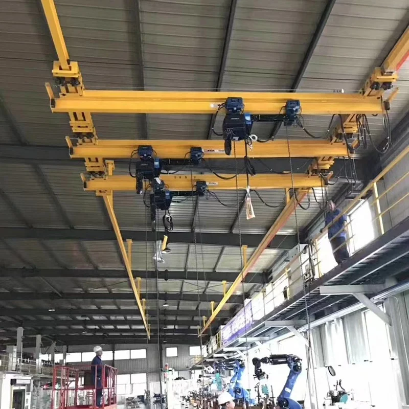 2 Ton Light Crane KBK Suspend Rail Flexible Crane System