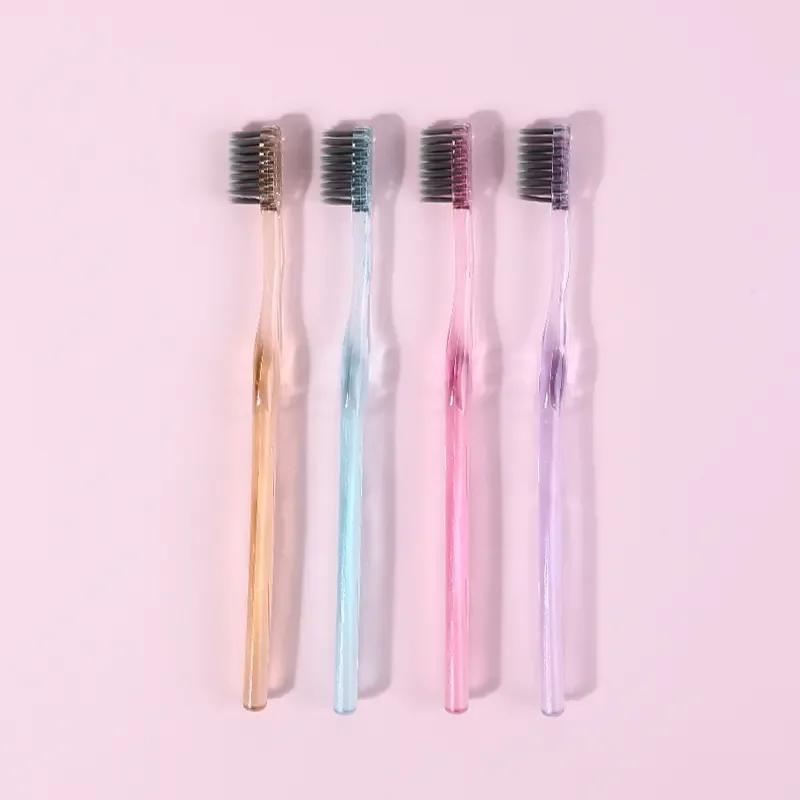 BSCI approved massage gum toothbrush for adults can custom