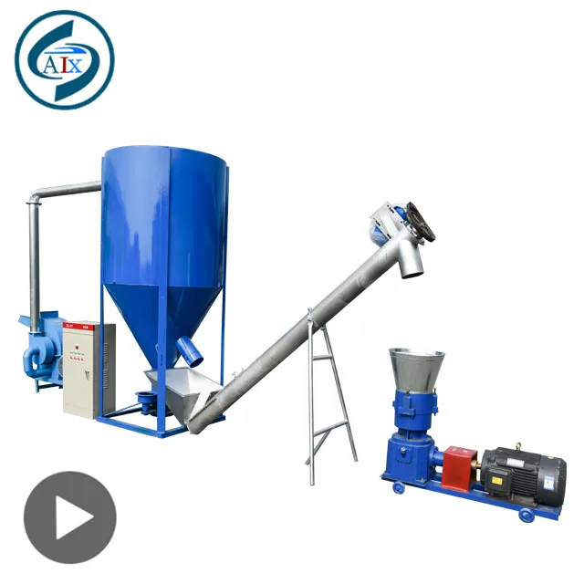simple animal feed machine hot-sela in South Africa chicken pig goat sheep feed make milling