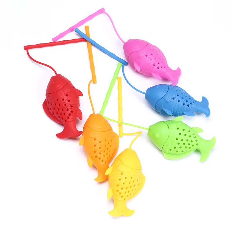 Fish Design Silicone Tea Infuser Reusable Safe Loose Tea Bags Strainer Filter