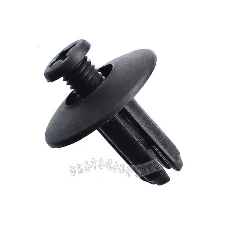 8mm Car Universal Screw Expansion Fastener Plastic Ceiling Fixed Clamp Push Type Retainers Auto Fastener