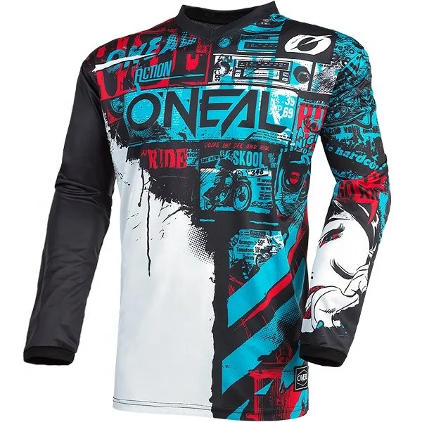 High quality quick-drying racing jersey and pants motorcycle shirt custom motocross jersey