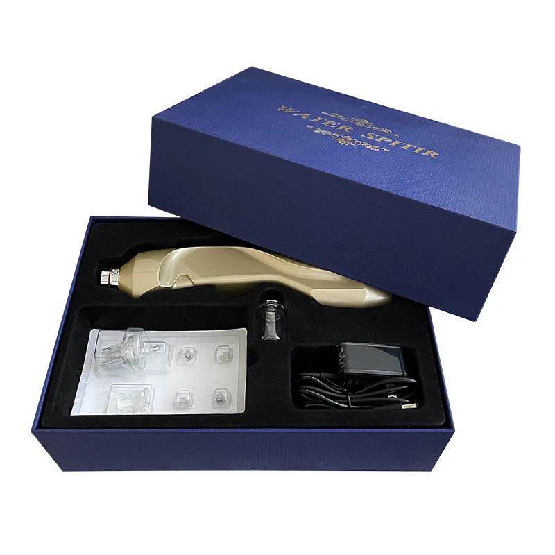 2022 New MesoGun No Needle Mesotherapy RF EMS Microcurrent Skin Tightening Stimulation Device