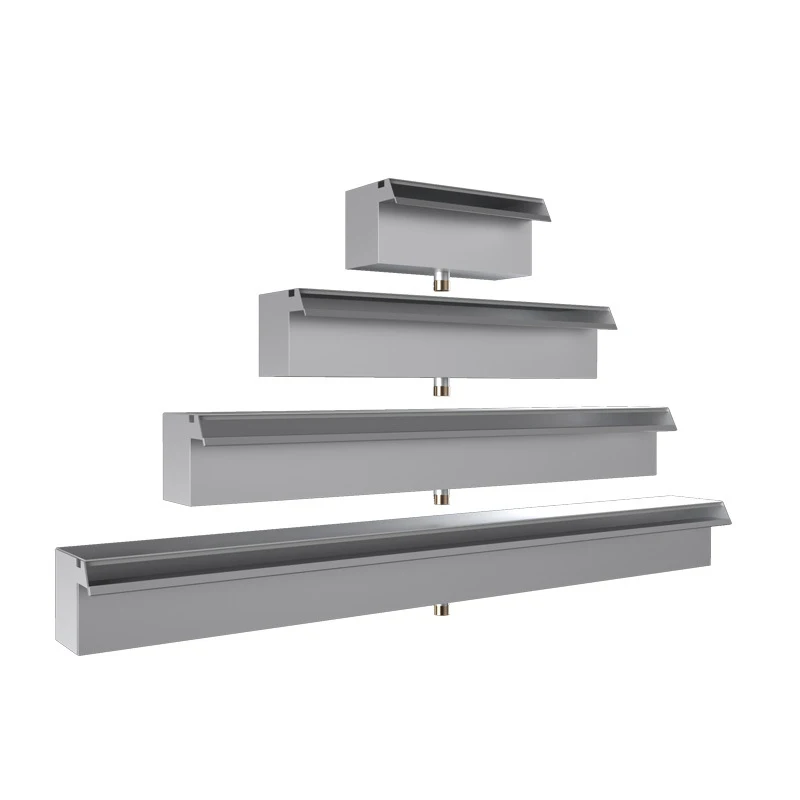 Wall Steel Indoor Water Blade Cascade Garden Sheer Descent Swimming Pool Waterfall Fountain
