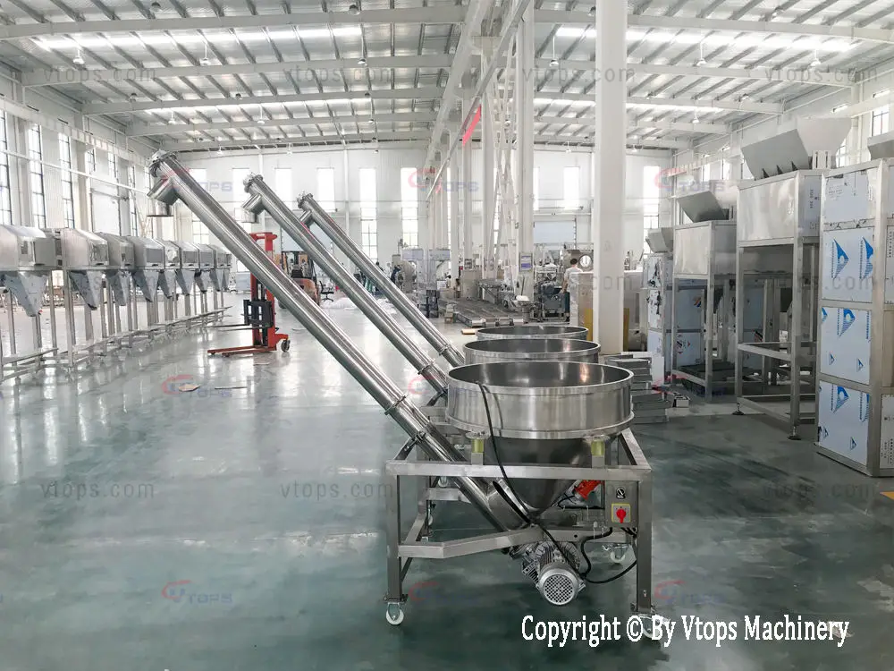 CN Supplier CE Toner Flour Spice Salt Sugar Protein Dry Powder Automatic Auger Filler Filling Packing Machine