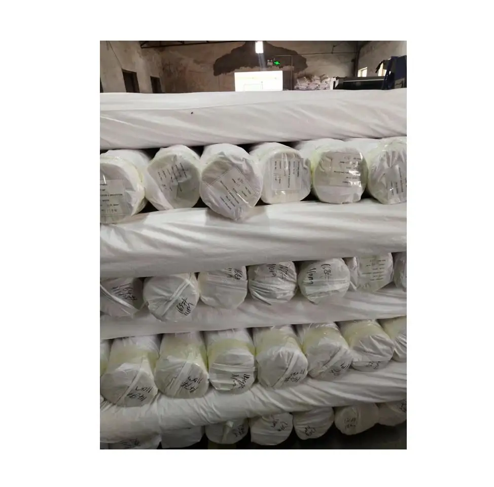 Factory 80% Polyester 20% Cotton fabric Polyester Cotton Tc Twill Greige Fabric Grey Fabric For Sale
