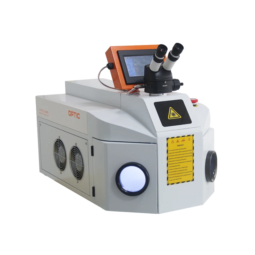 Small portable jewelry laser bga welding machine price for metal with HD CCD camera