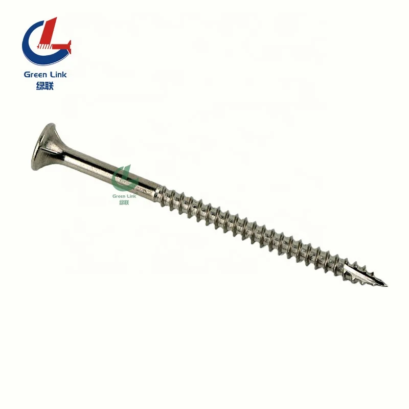 Stainless Steel Allen Horn Cut Tail Screw Type 17 Point Cut Screw Ss304 Ss316 Torx Flat Head Threaded Cutting Screws