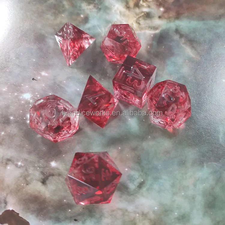 high quality dice resin mold making resin ring dice custom  square big art resin dice