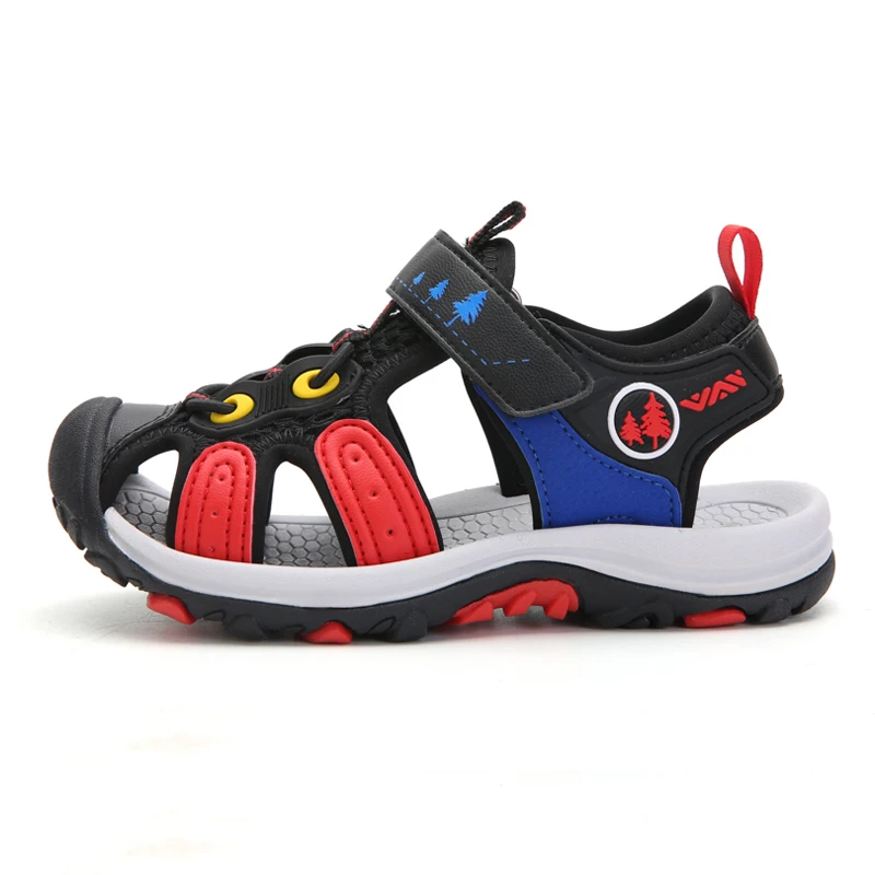 2020 Wholesale Big Boys Children School Casual Sneakers Slip On Canvas Fashion Summer Kids Sandals Shoes
