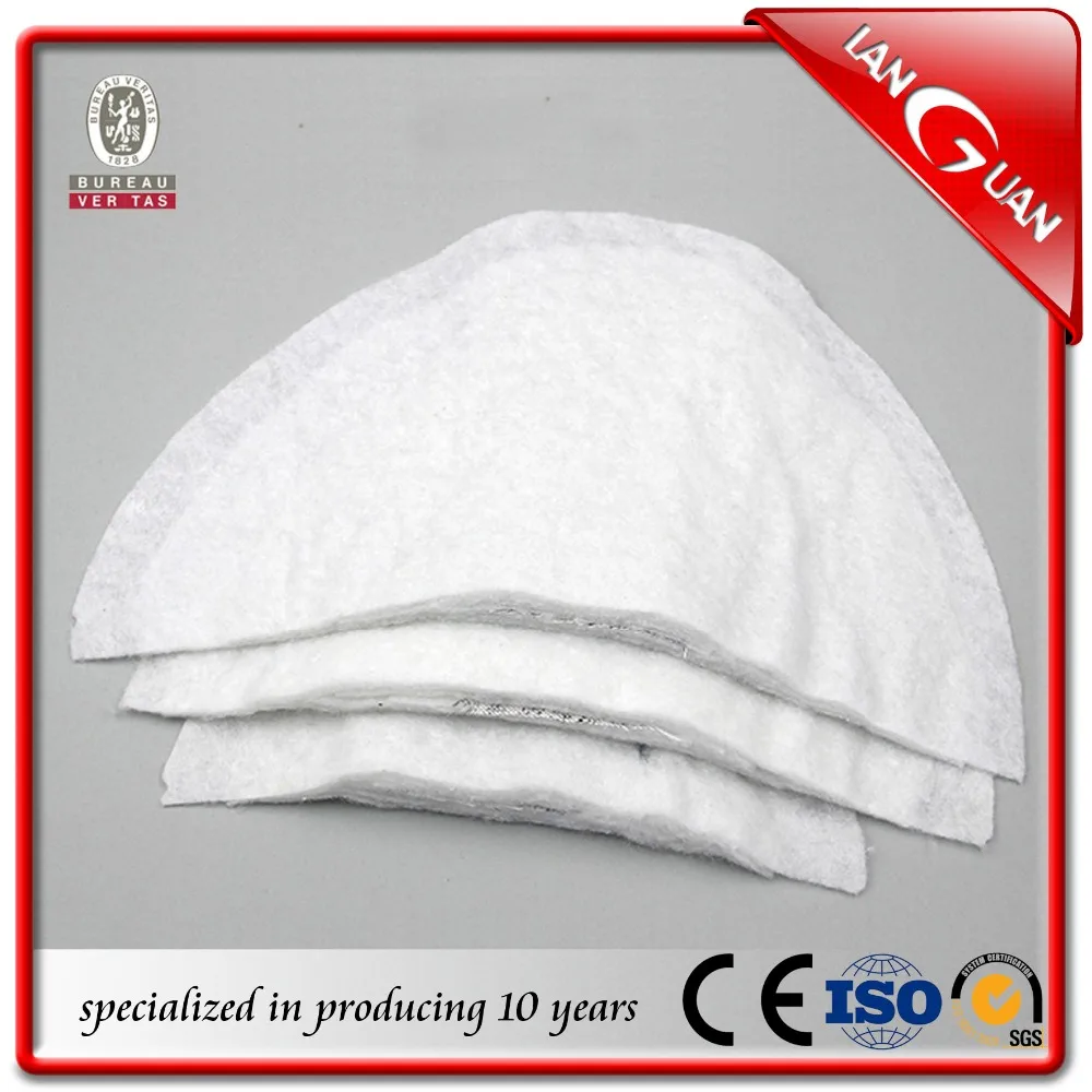 sponge inside decorative molded foam shoulder pad