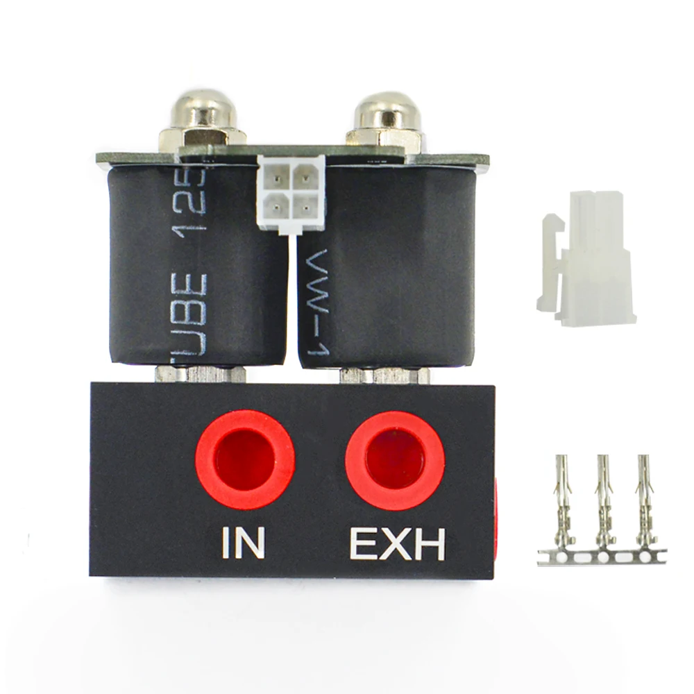 200PSI Solenoid Valve Air Ride Suspension Manifold Valve Double Solenoid Valve Set With Wireless Remote Control For Motorcycle