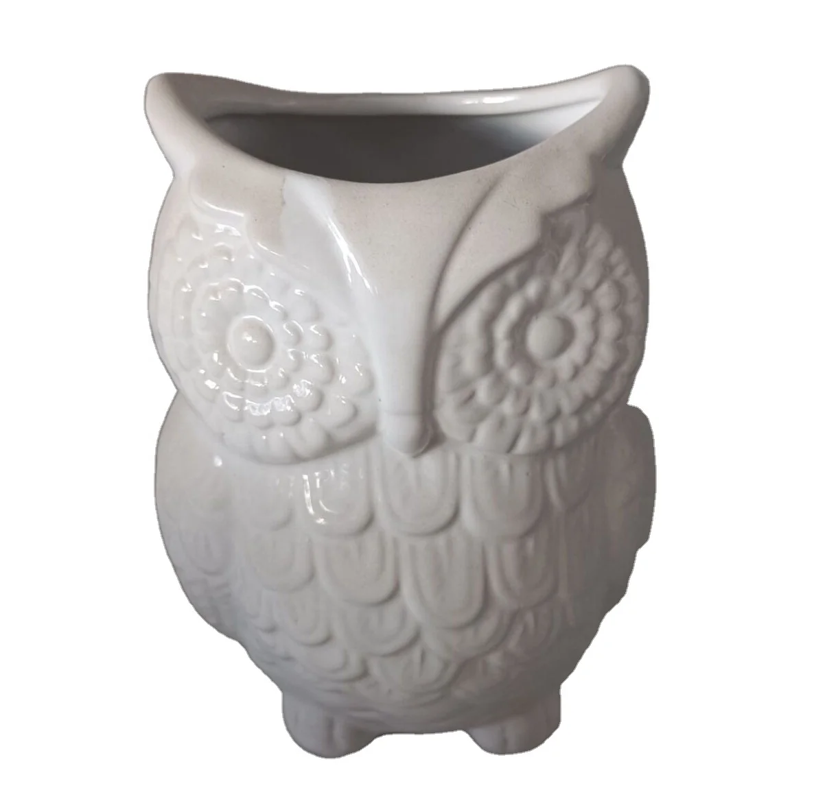 Stock Porcelain Owl Vase Wholesale Cheap Vase Good quality Vase  in Stock