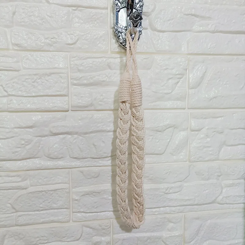 Nordic Minimalist Tassel Curtains Accessories A Pair of  Magnetic Curtain Buckle Sunblind Tieback Macrame Window Buckle
