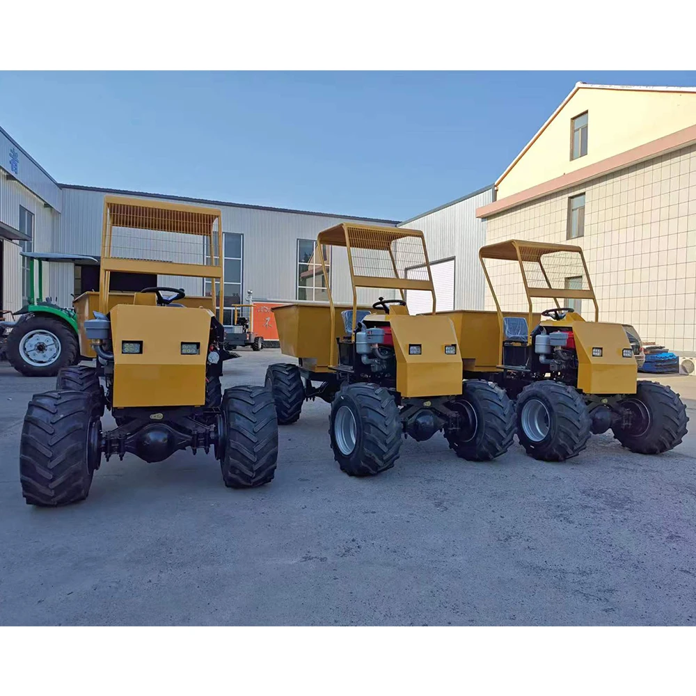 China Shandong Xingtu Diesel Engineering Chinese Manufacturer Four Wheeler Diesel Dump Truck Mini Dumper Mini Truck Mini Dumper