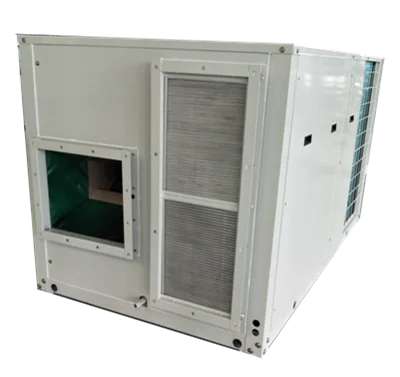 American type rooftop air handling unit, with R410a refrigerant