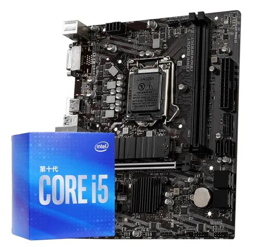 I7 10700 Chip Processor MSI B460M MORTAR WIFI Motherboard I5 10400F CPU H410 BOMBER Mainboard PC Accessory