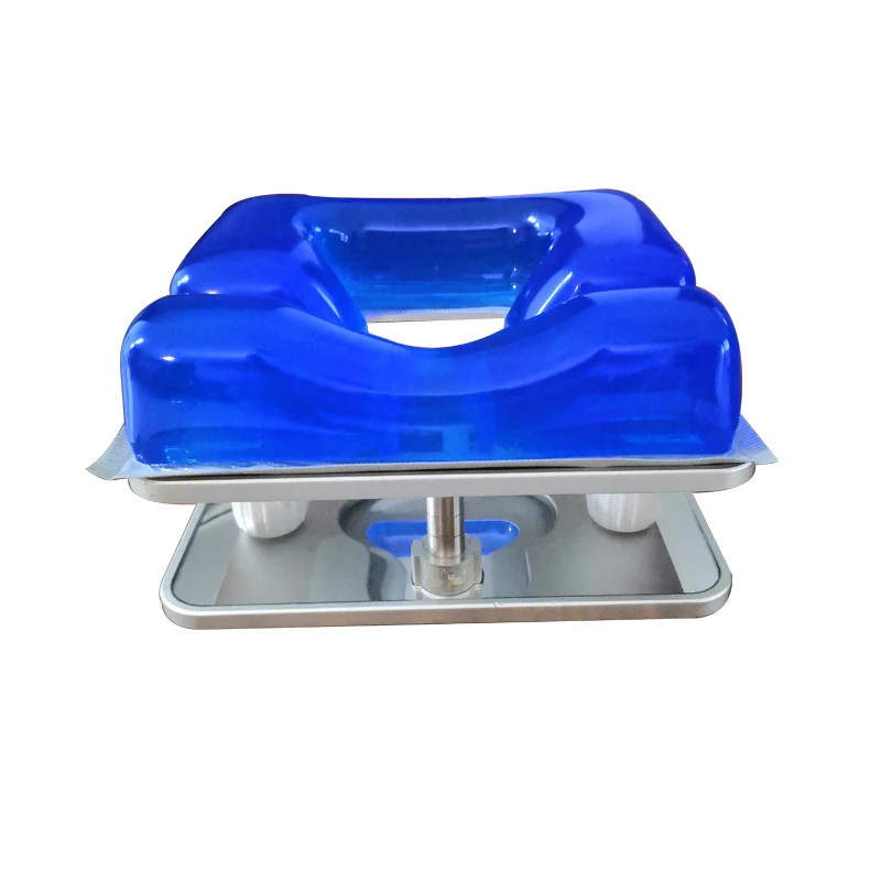 Factory sell high quality adjustable silicon gel positioning head pad with mirror prevent pressure sore protect patient face