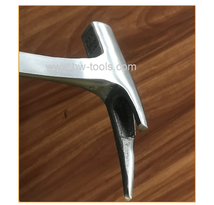 Carbon steel forged hammer head Manufacturer supply wholesale steel climber icebreaker roofing hammer roofing hammer to use