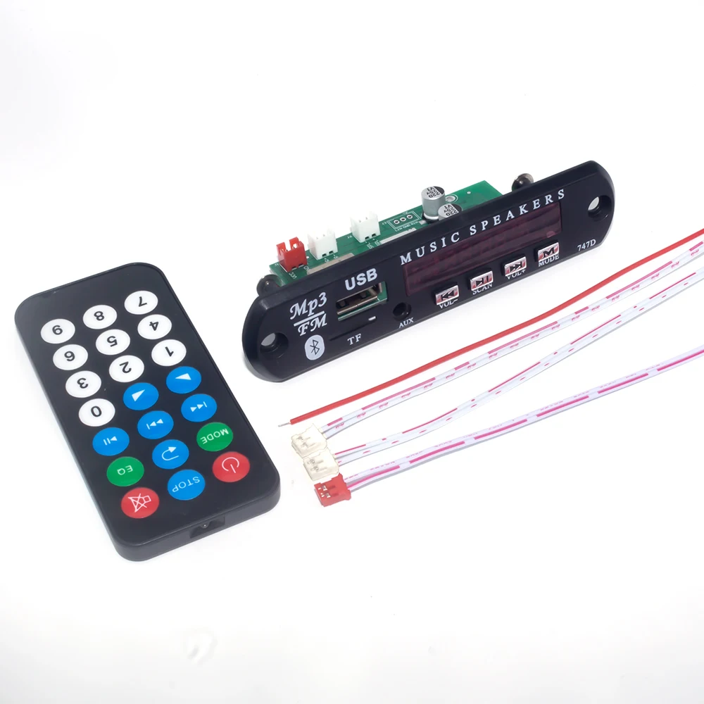OEM ODM Factory Wholesale Voice Recorder MP3 Decoder Board with 2*20W Amplifier
