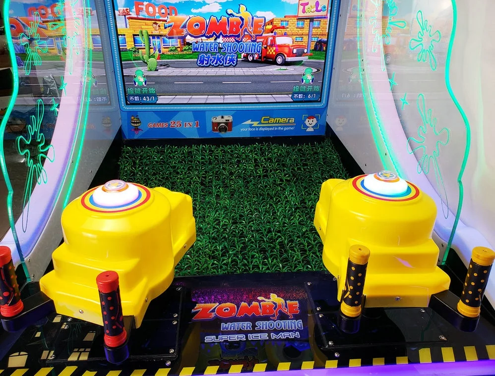 Hot water shooting game ticket redemption game video game for sales