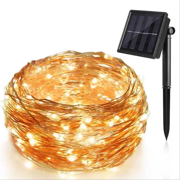 Special Hot Selling Led Solar Garden String Outdoor Tree Christmas Decoration Lights