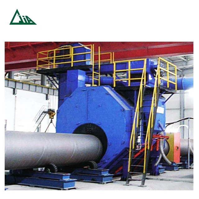 QGW Steel pipe wet sand blasting and coating machine for dental