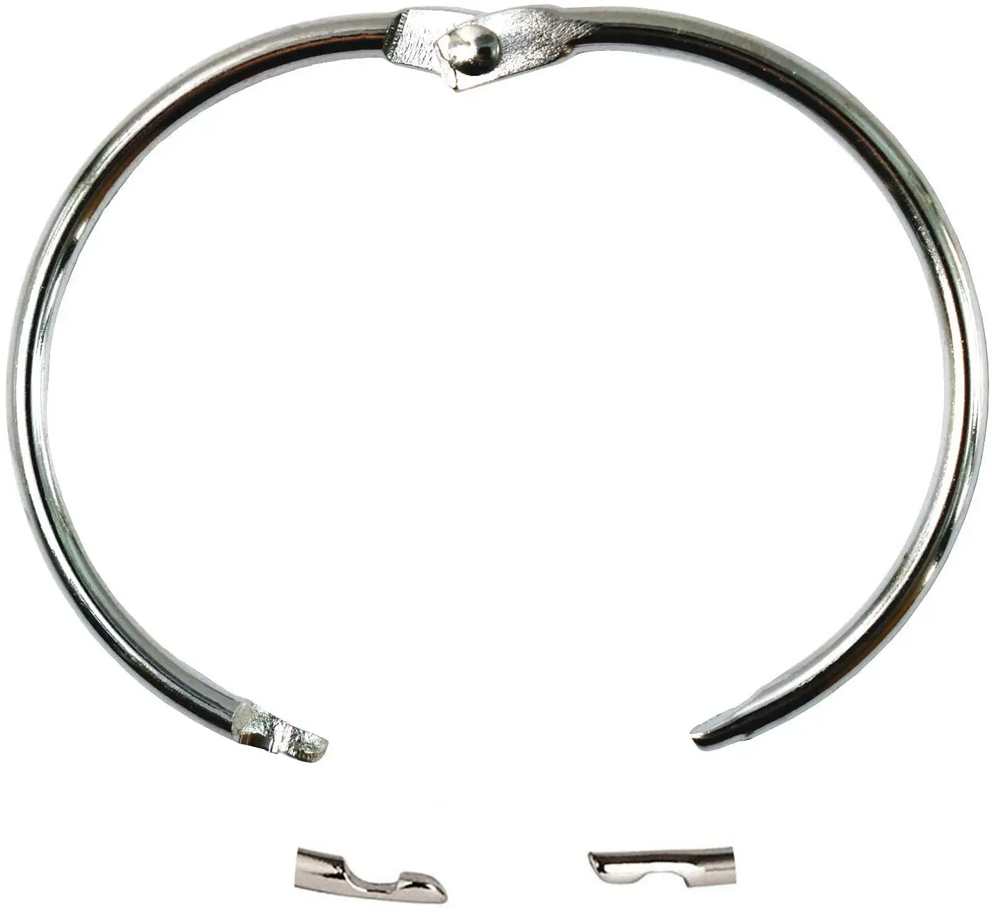 Оптовая продажа 25 мм овальная металлическая застежка для страховки