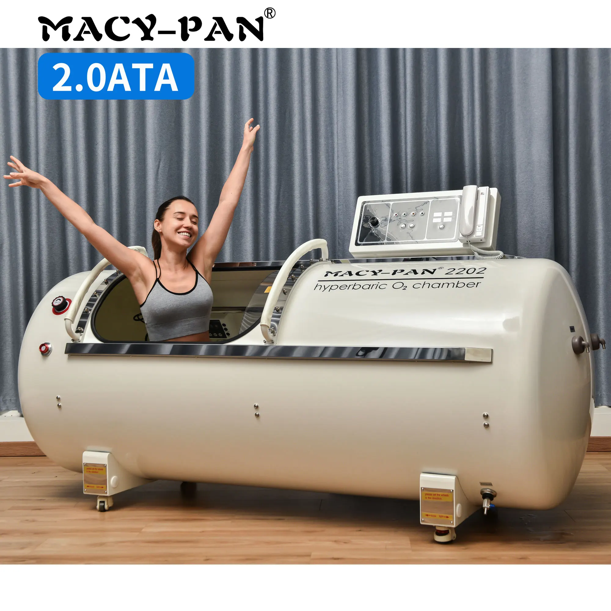 Macy-PAN Hard Type 2.0 ATA Home Use Hyperbaric Chamber Manufacturer Direct Sale with Preferential Price