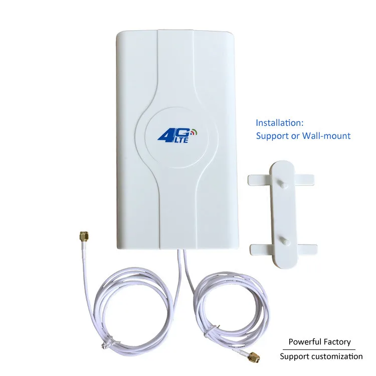 Blazing flat LTE 4G mimo antenna external wall-mounted SMA male router indoor panel antenna mimo