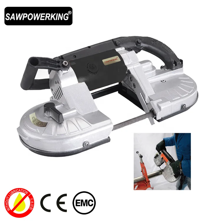 
SAWPOWERKING 18V li-ion lithium batteryPortable Band Saw Machine 