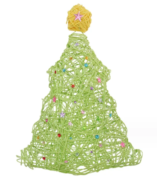 Woolen lanterns  Winding Lanterns DIY LED 3D String Art  for Christmas Snow & Tree Indoor Plants Led Grow Light Hydroponic Diy